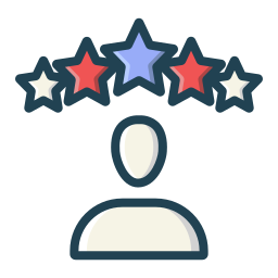 Employee of the year icon