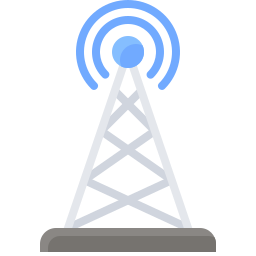 Satellite tower icon