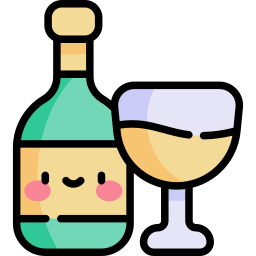 белое вино иконка