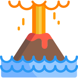 eruzione icona