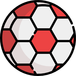 pelota de fútbol icono