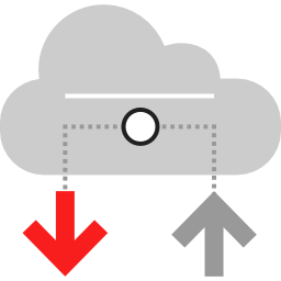 computación en la nube icono