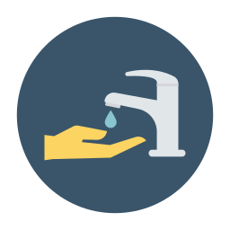 Washing hands icon