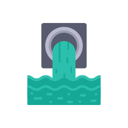 Waste water icon