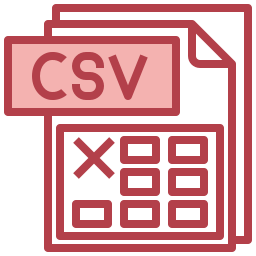 csv файл иконка