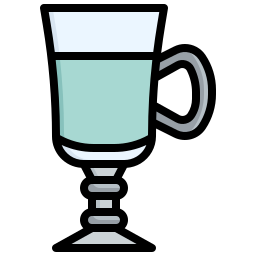 Irish coffee icon