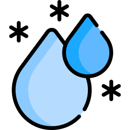 eau propre Icône
