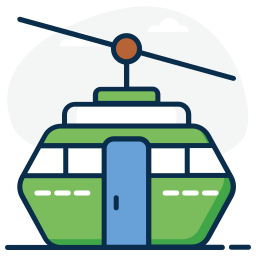 Cable car icon