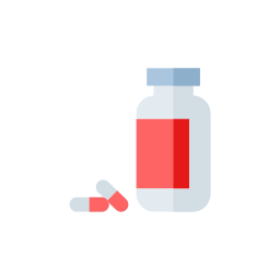 Pills bottle icon