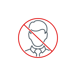 No mask icon