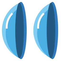 Contact lens icon