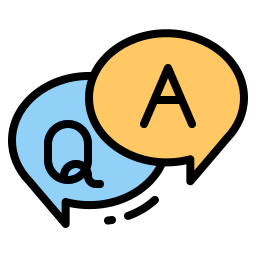 Question and answer icon