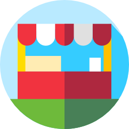 tienda de alimentación icono