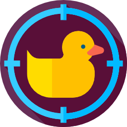 Shoot duck icon