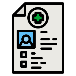 Medical report icon