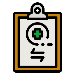 Medical check icon