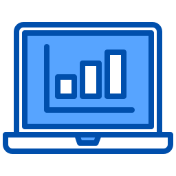 gráfico de barras icono