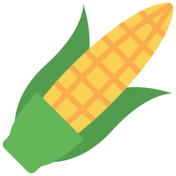 maíz bebe icono