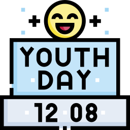 International youth day icon