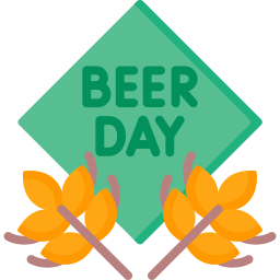 dia internacional de la cerveza icono