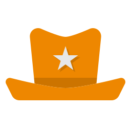 chapeau de cowboy Icône