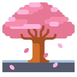 Cherry blossom icon