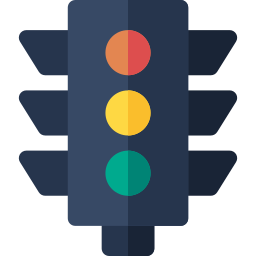 Traffic lights icon