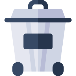 Trash can icon