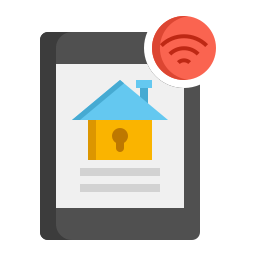 Home security icon