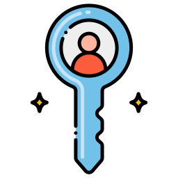 prywatny klucz ikona