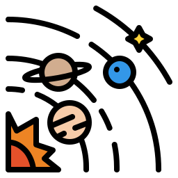 astronomía icono