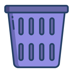 Laundry basket icon