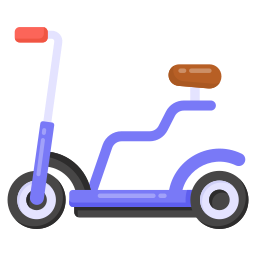 Kick scooter icon