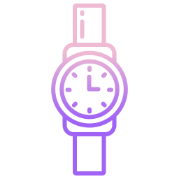 reloj de pulsera icono