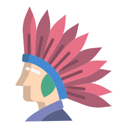 nativo americano icona
