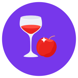 Apple juice icon