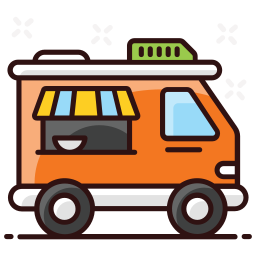 Food truck icon