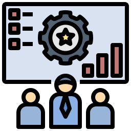 curso de treinamento Ícone