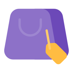 Shopping bag icon