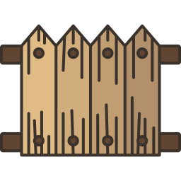 houten hek icoon