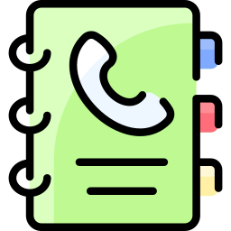 Contact book icon