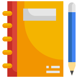 caderno Ícone