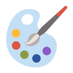 Paint palette icon