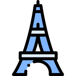 Eiffel tower icon