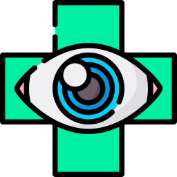 oog kliniek icoon