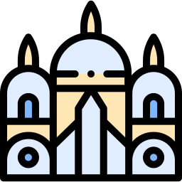 basílica del sagrado corazón icono