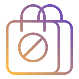 Shopping bag icon