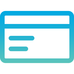 Credit card icon