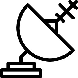 antena parabólica icono