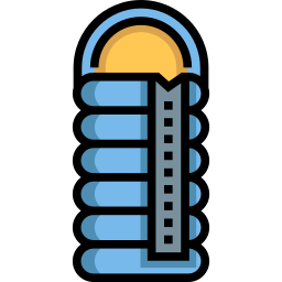 Sleeping bag icon